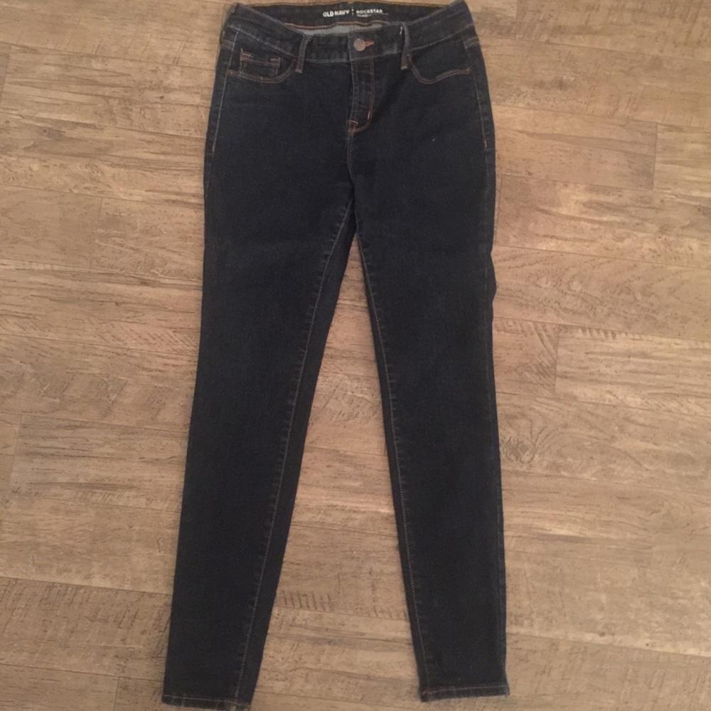 Size 8 petite Old Navy Rock star jeans